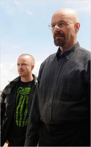 Photo Aaron Paul, Bryan Cranston