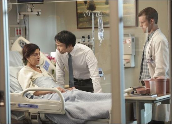 Dr House : photo James Hiroyuki Liao, Jesse Spencer, Shohreh Aghdashloo