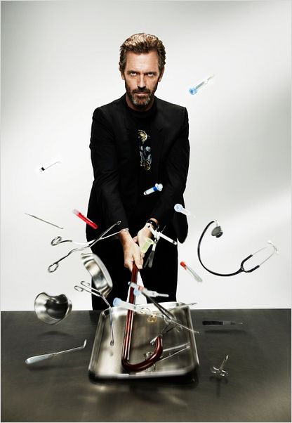 Dr House : photo Hugh Laurie