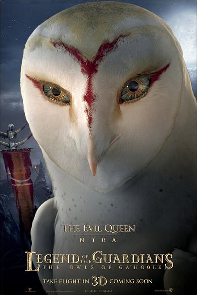 Le Royaume de Ga'Hoole - la légende des gardiens : Affiche Zack Snyder