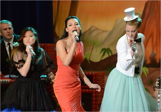 Photo Heather Morris, Jenna Ushkowitz, Naya Rivera