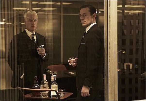 Mad Men : Photo John Slattery, Jon Hamm