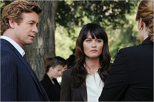 Mentalist : photo Robin Tunney, Simon Baker