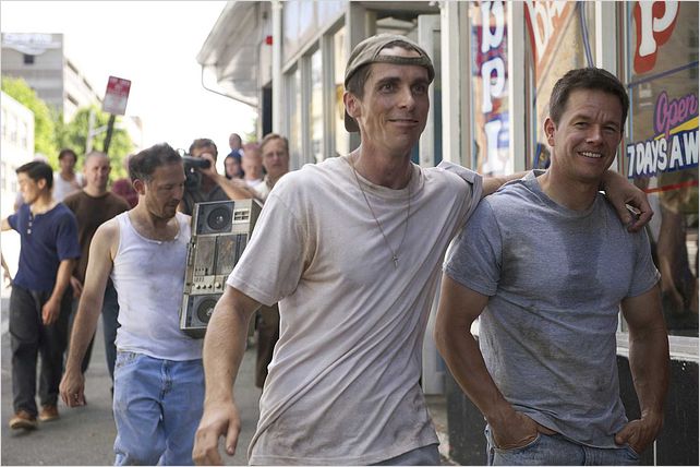 Fighter : photo Christian Bale, David O. Russell, Mark Wahlberg