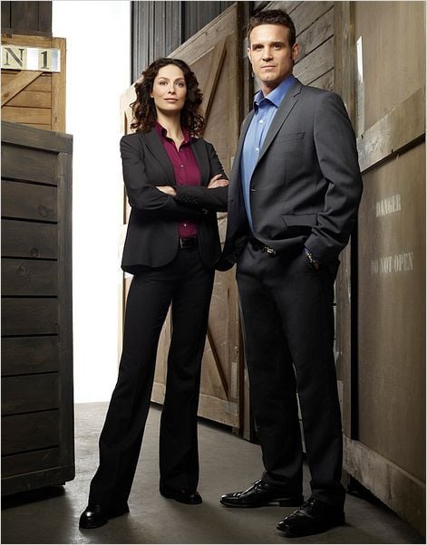 Warehouse 13 : photo Eddie McClintock, Joanne Kelly
