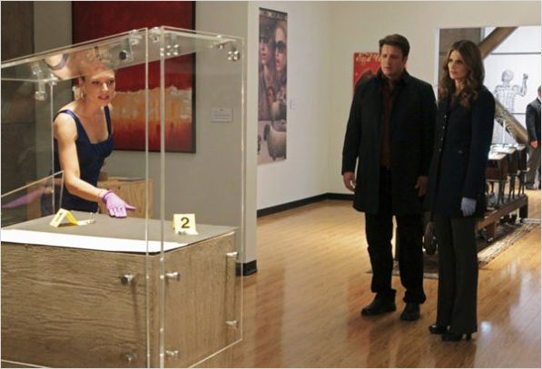 Photo Kristin Lehman, Nathan Fillion, Stana Katic