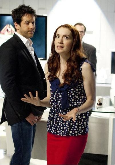 Eureka : photo Felicia Day, Niall Matter