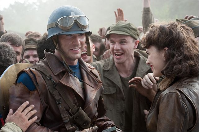 Captain America : First Avenger : photo Chris Evans, Joe Johnston