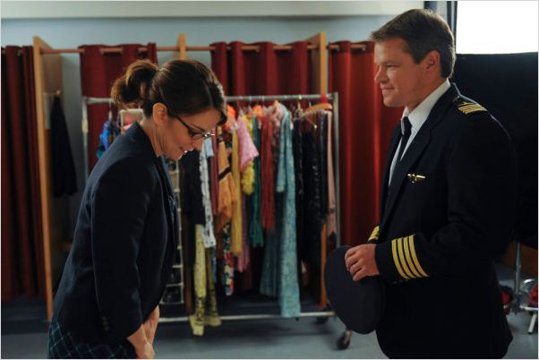 30 Rock : photo Matt Damon, Tina Fey