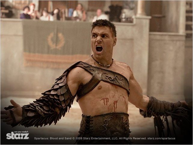 Spartacus : Le sang des gladiateurs : photo Manu Bennett