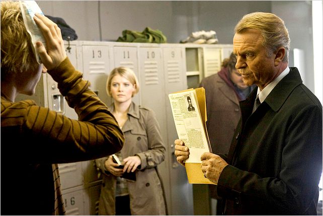 Photo Jorge García, Sam Neill, Sarah Jones