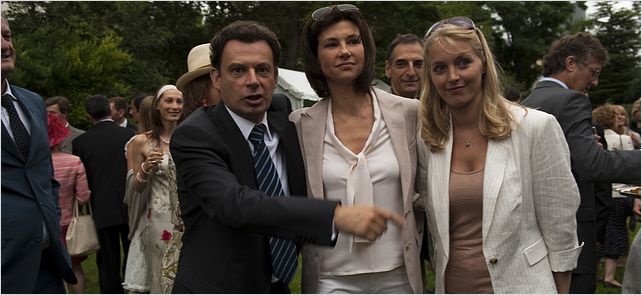 La Conquête : photo Denis Podalydès, Florence Pernel, Xavier Durringer