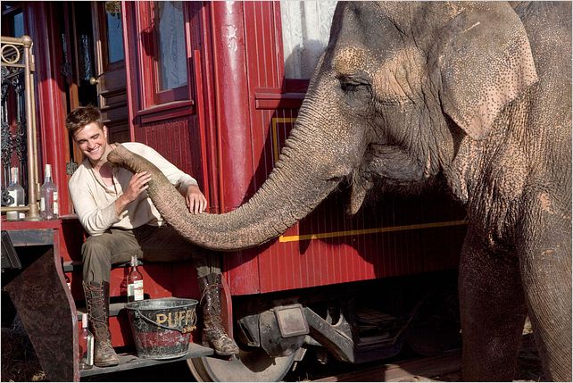 De l'eau pour les éléphants : Photo Francis Lawrence, Robert Pattinson