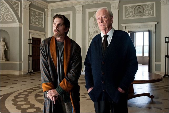 The Dark Knight Rises : Photo Christian Bale, Christopher Nolan, Michael Caine