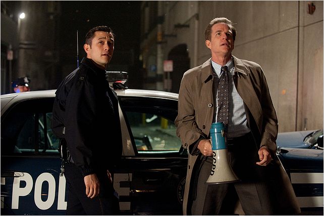 The Dark Knight Rises : Photo Christopher Nolan, Joseph Gordon-Levitt, Matthew Modine