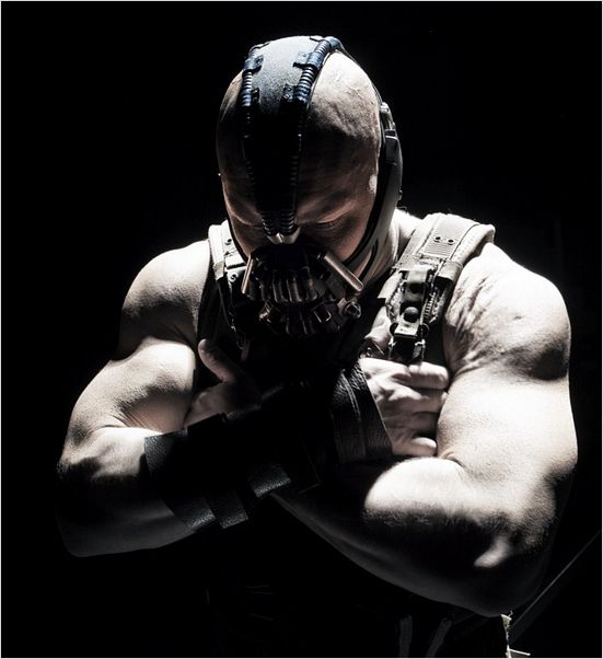 The Dark Knight Rises : Photo Christopher Nolan, Tom Hardy