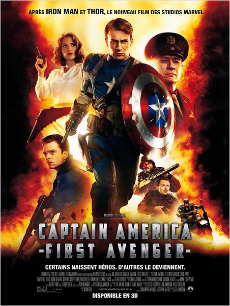Captain America : First Avenger : affiche