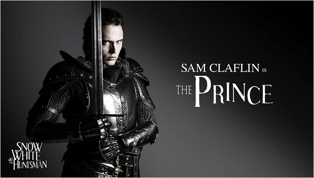 Blanche-Neige et le chasseur : photo Sam Claflin