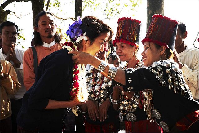 The Lady : photo Luc Besson, Michelle Yeoh