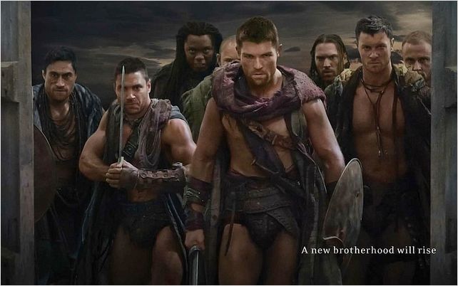 Spartacus : Le sang des gladiateurs : photo Liam McIntyre, Manu Bennett