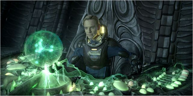Prometheus : photo Michael Fassbender