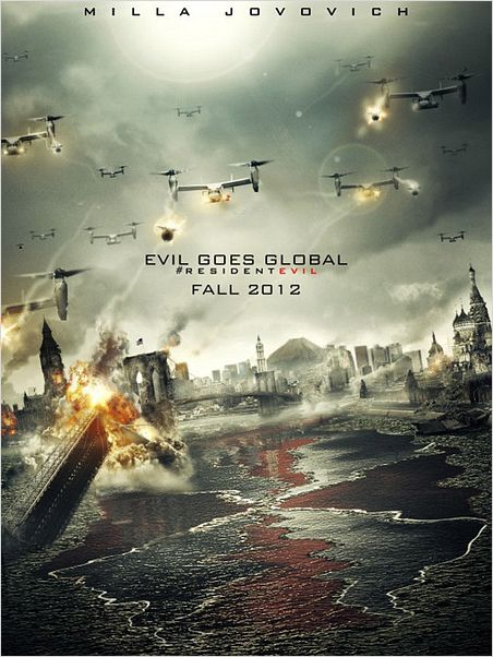 Resident Evil: Retribution : affiche