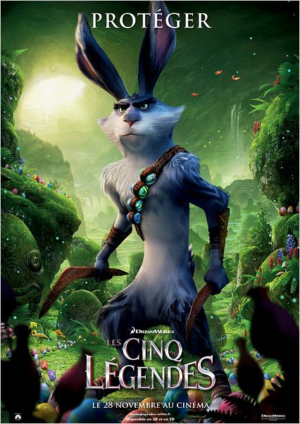 Les Cinq légendes : affiche