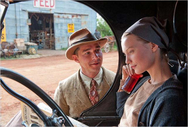Des hommes sans loi : photo John Hillcoat, Mia Wasikowska	, Shia LaBeouf