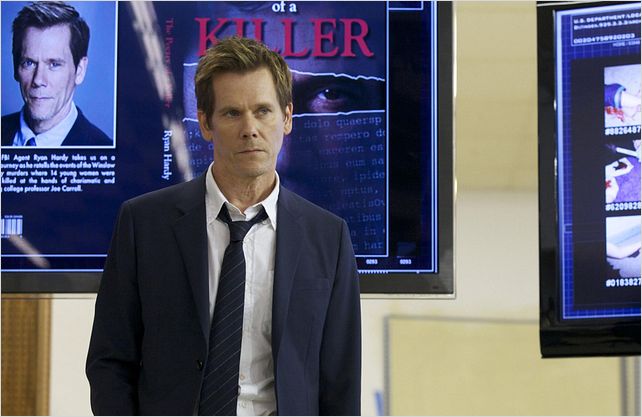 The Following : photo Kevin Bacon
