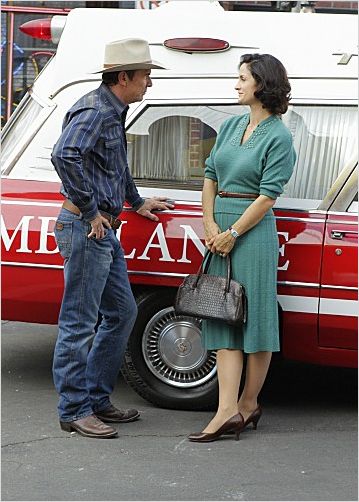Vegas (2012) : photo Carrie-Anne Moss, Dennis Quaid