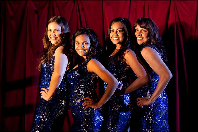 Les Saphirs : Photo Deborah Mailman, Jessica Mauboy, Miranda Tapsell, Shari Sebbens