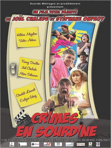 Crimes en sourdine : affiche