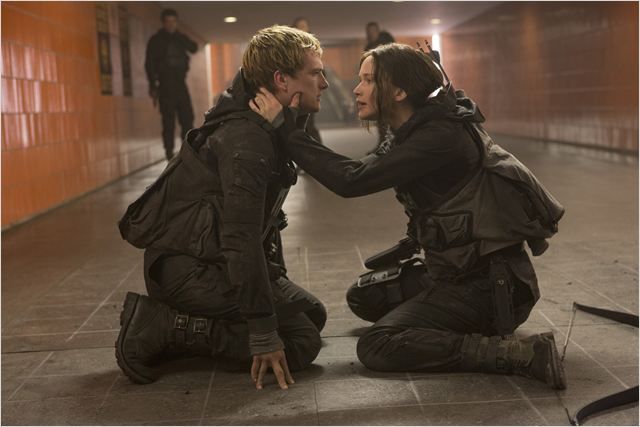 Hunger Games - La Révolte : Partie 2 : Photo Jennifer Lawrence, Josh Hutcherson
