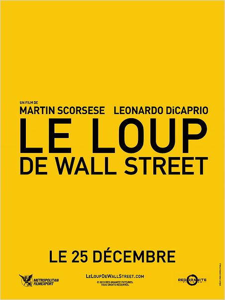 Le Loup de Wall Street : Affiche