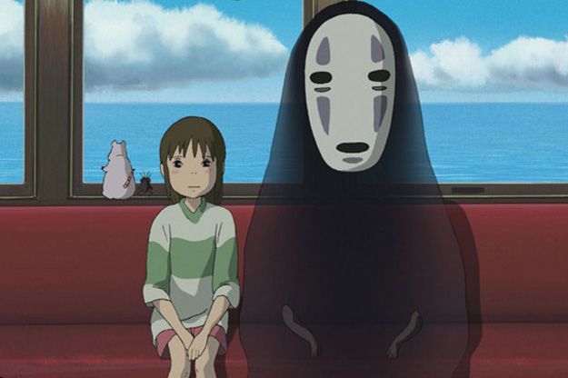 Le sans-visage dans "Le Voyage de Chihiro" - 15 compagnons de route
