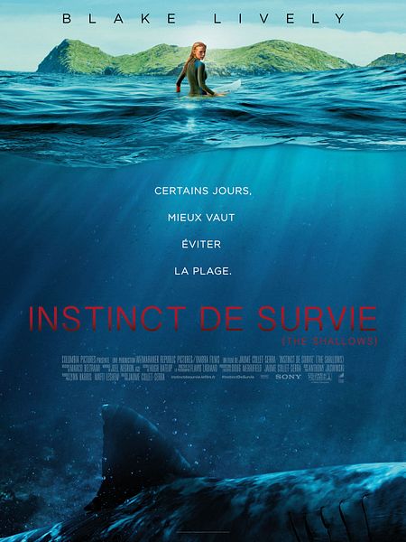 Instinct de survie - The Shallows - Sortie le 24 août 2016