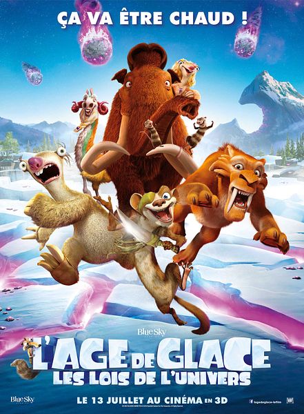 L'Âge de Glace : les Lois de l'univers - Sortie le 13 juillet 2016