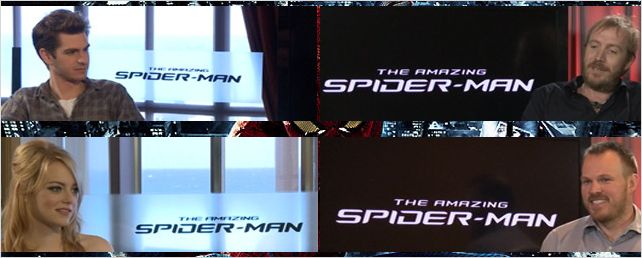 "The Amazing Spider-Man" : l'équipe au micro ! [VIDEO]