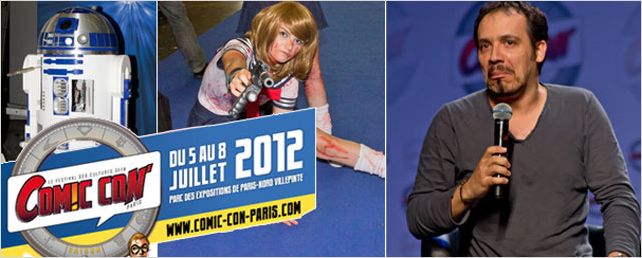Comic Con' Paris 2012 : notre album photos avec Alexandre Astier, R2D2... et des drôles de gens costumés