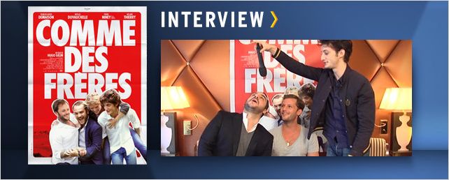 "Comme des frères" : les acteurs font le show en interview ! [VIDEO]