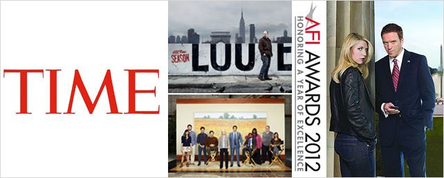 Les meilleures séries de 2012 selon le Time et l'AFI