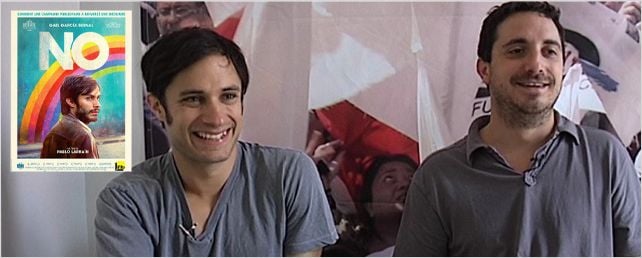 "No" : Gael Garcia Bernal et Pablo Larrain au micro ! [VIDEO]
