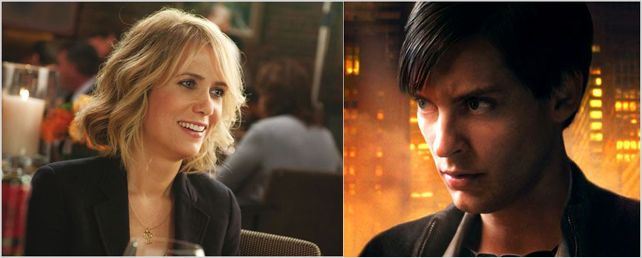 Tobey Maguire et Kristen Wiig dans la mini-série "Spoils of Babylon" 