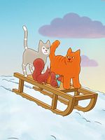 poster de Le merveilleux hiver de Tom le chat