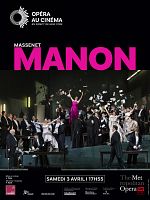 poster de Manon (Metropolitan Opera)