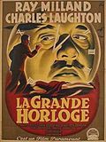 poster de La Grande horloge