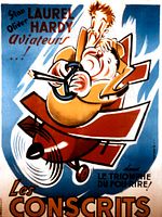 poster de Laurel et Hardy conscrits
