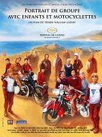 poster de Portrait de groupe avec enfants et motocyclettes
