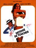 poster de Défense de toucher
