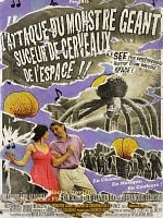 poster de L'Attaque du monstre géant suceur de cerveaux de l'espace
